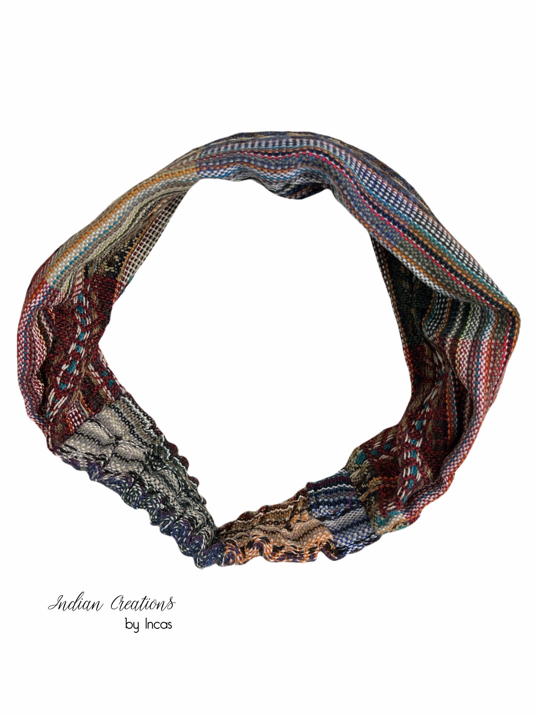 Hippie Headband. Boho Yoga Headband. Wide, Soft and Stretchy. Unisex Head wrap. Handmade, colorful and comfortable.FREE SHIPPING! Gift Ideas