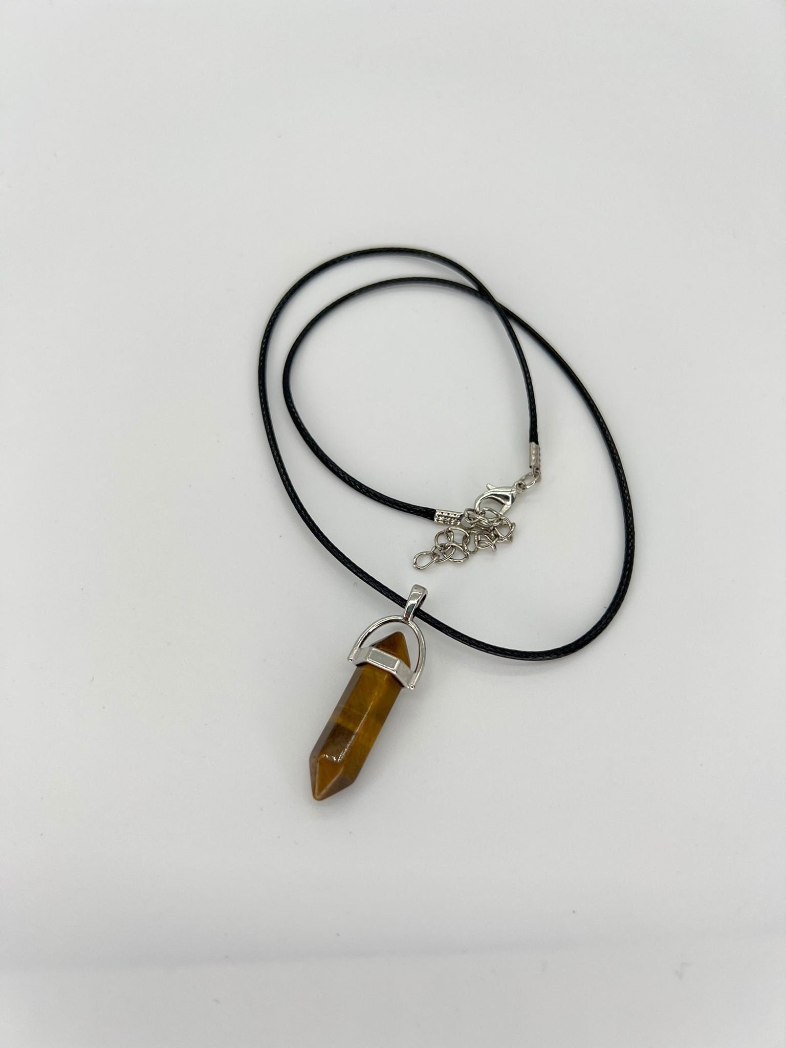 Crystal Pendulum Necklace. Chakra Pendant. Wire Wrapped Gemstone Pendant Necklace. Boho spiritual. FREE SHIPPING! Gift Ideas.