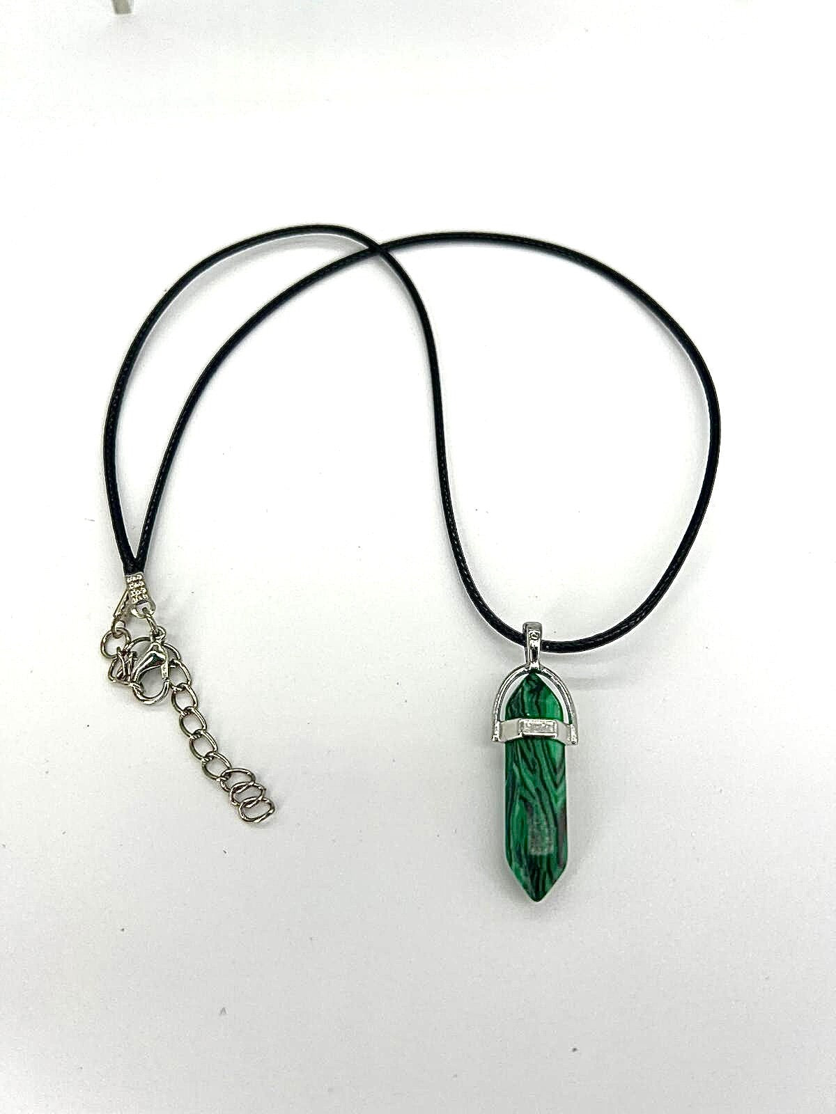 Crystal Pendulum Necklace. Chakra Pendant. Wire Wrapped Gemstone Pendant Necklace. Boho spiritual. FREE SHIPPING!