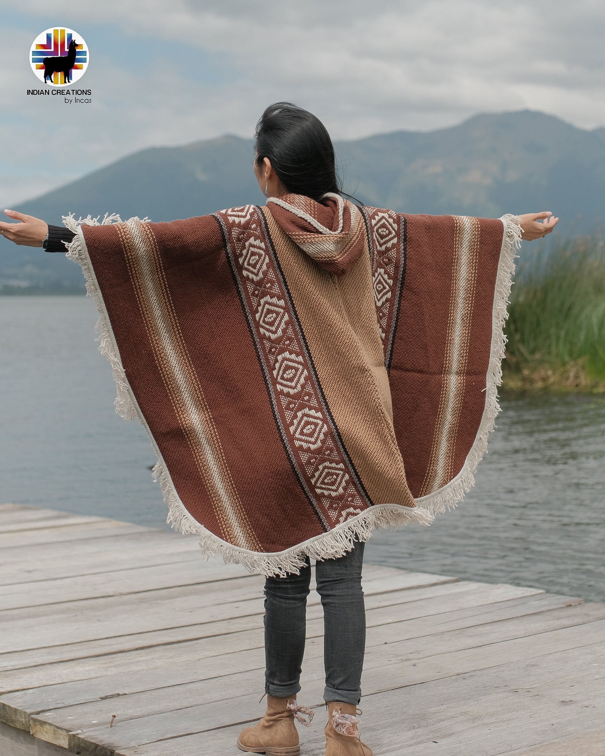 Sand Dunes Wool Cape