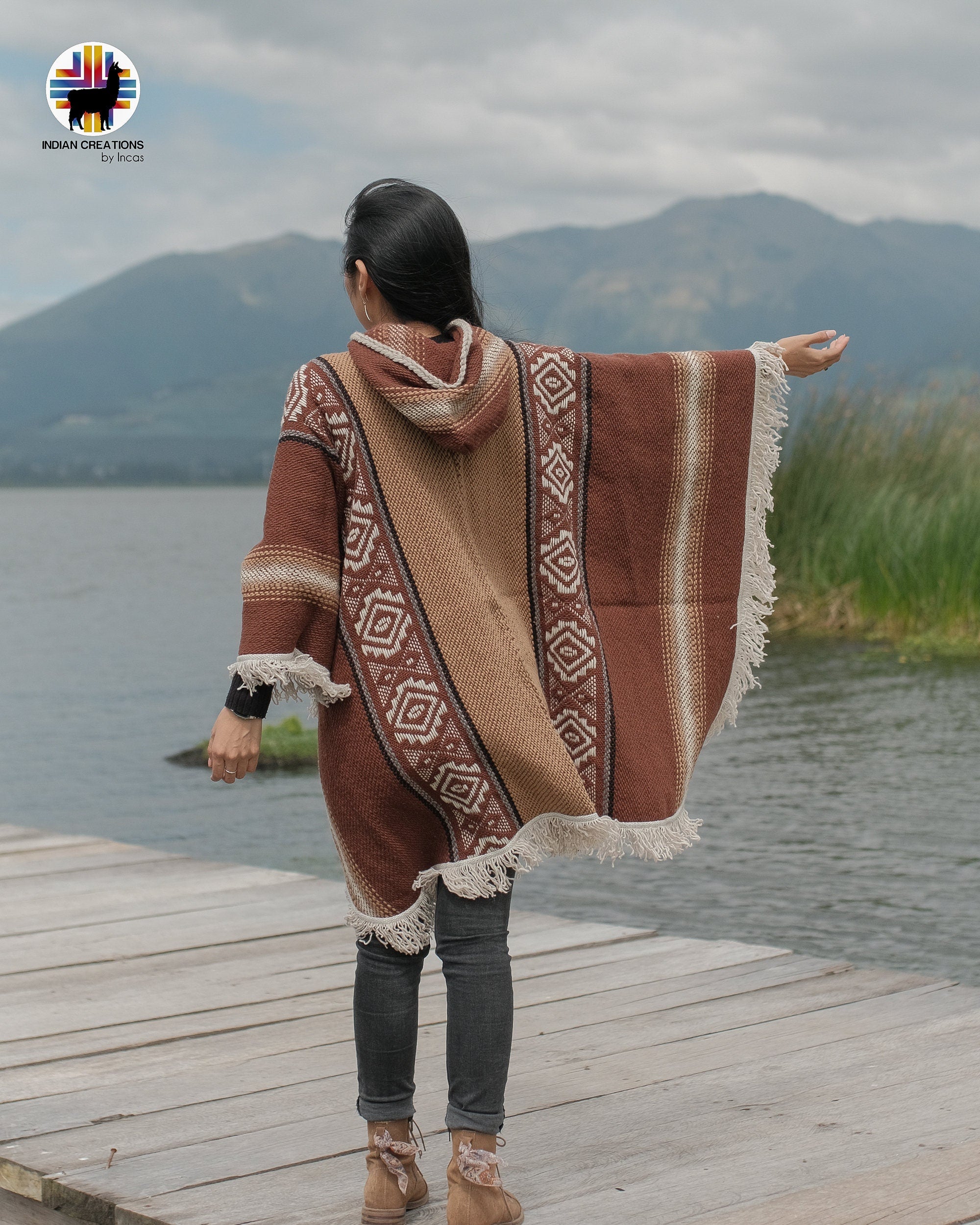 Sand Dunes Wool Cape