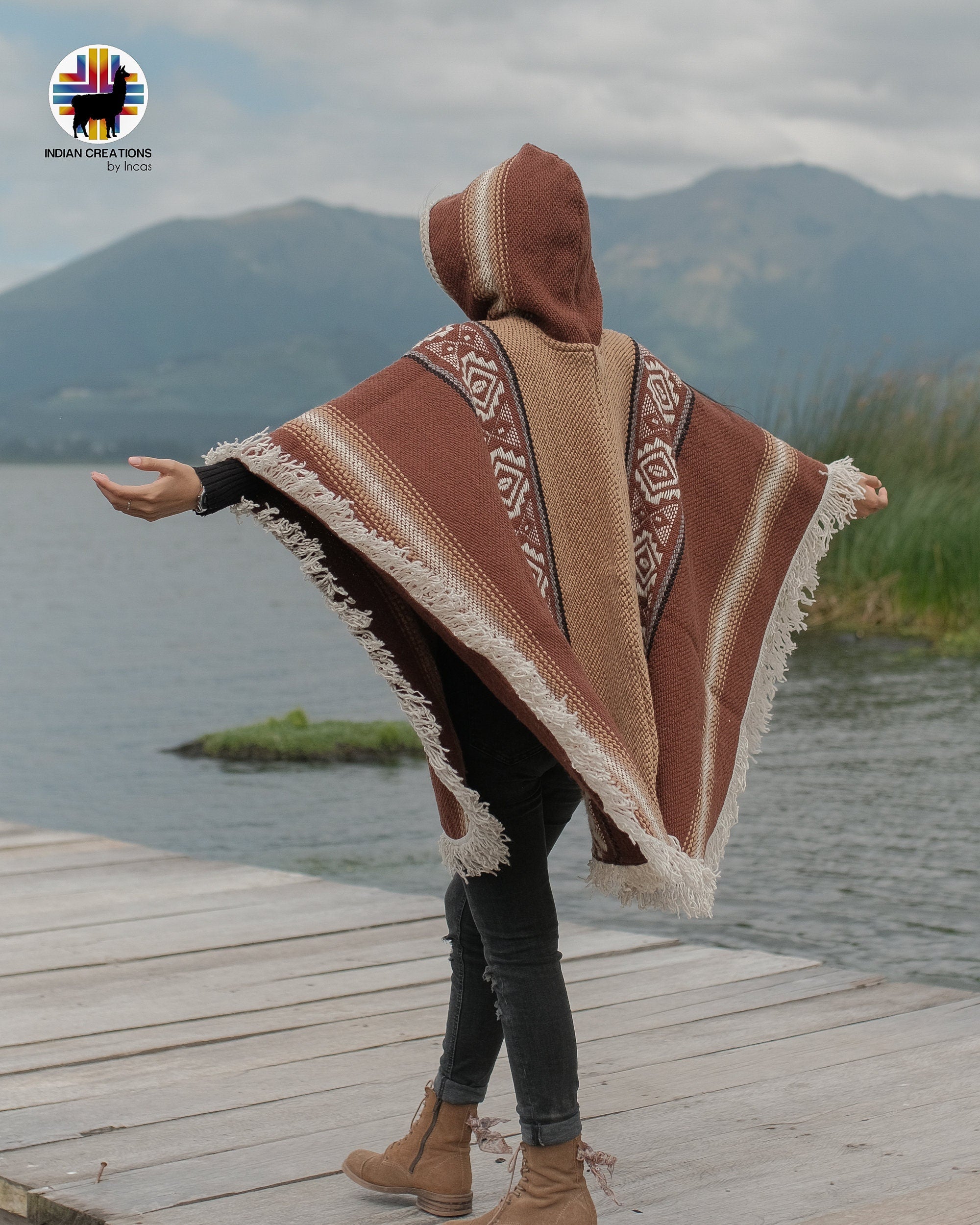 Sand Dunes Wool Cape