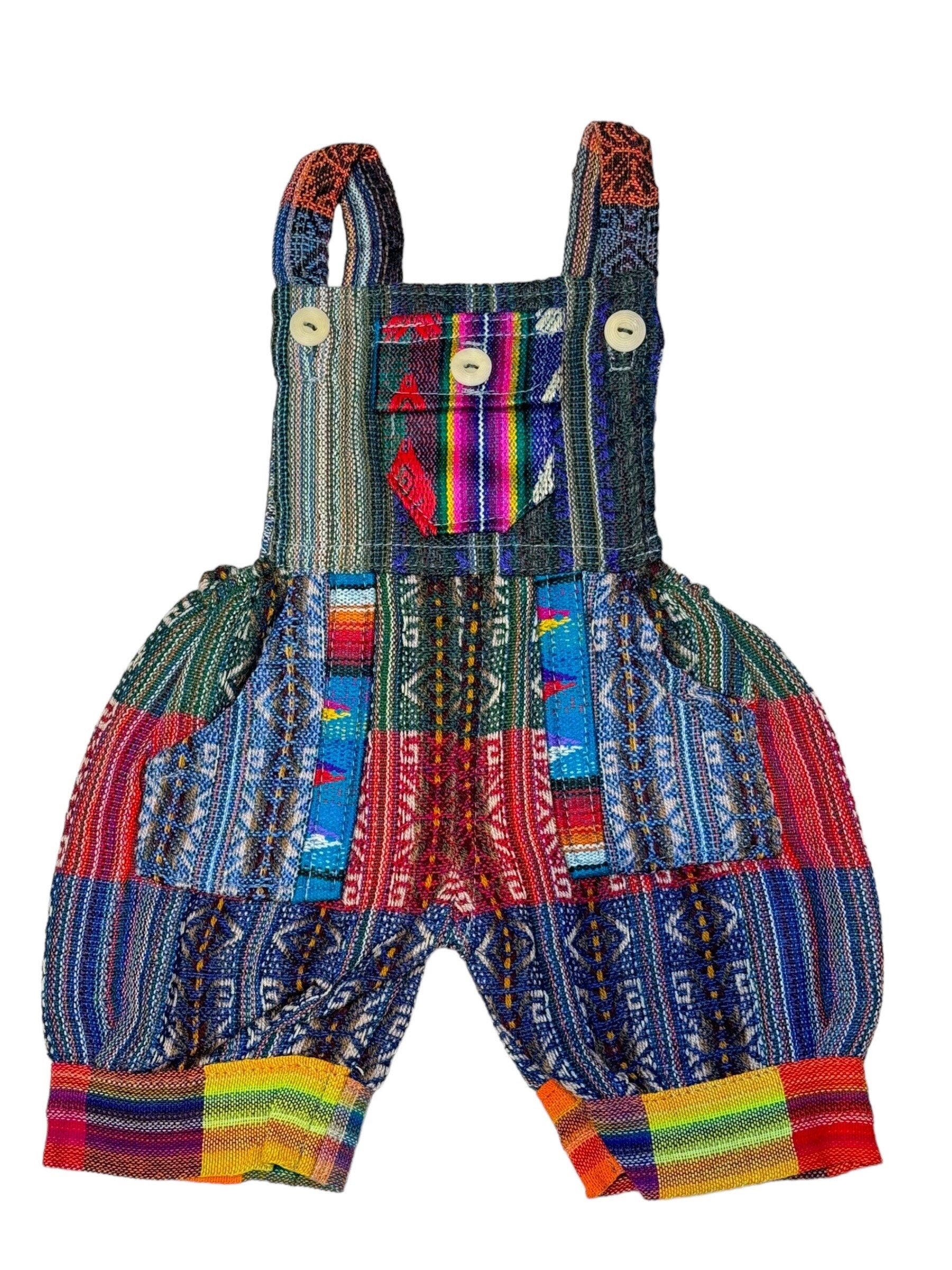 Boho Overalls, Handmade Cotton Overall,  Handmade Romper, Hipster Overalls, Children's  Jumpsuit, SIZE 0  Babyshower gift, FREE SHIPPING