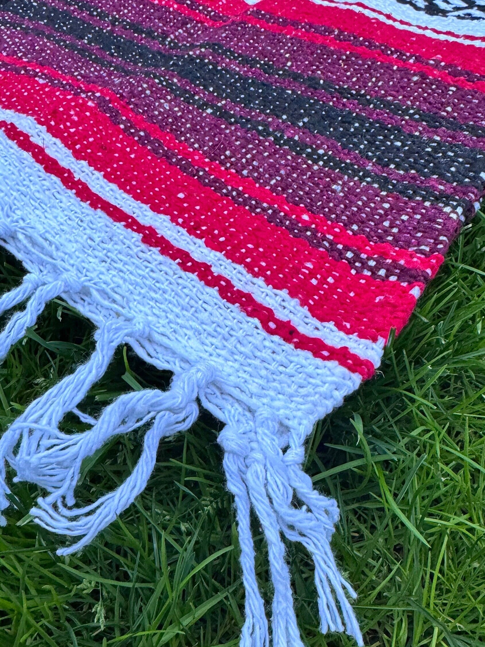 Handmade Mexican blankets| Yoga blankets| Handwoven falsa blanket| Southwest Blanket| FREE shipping!!