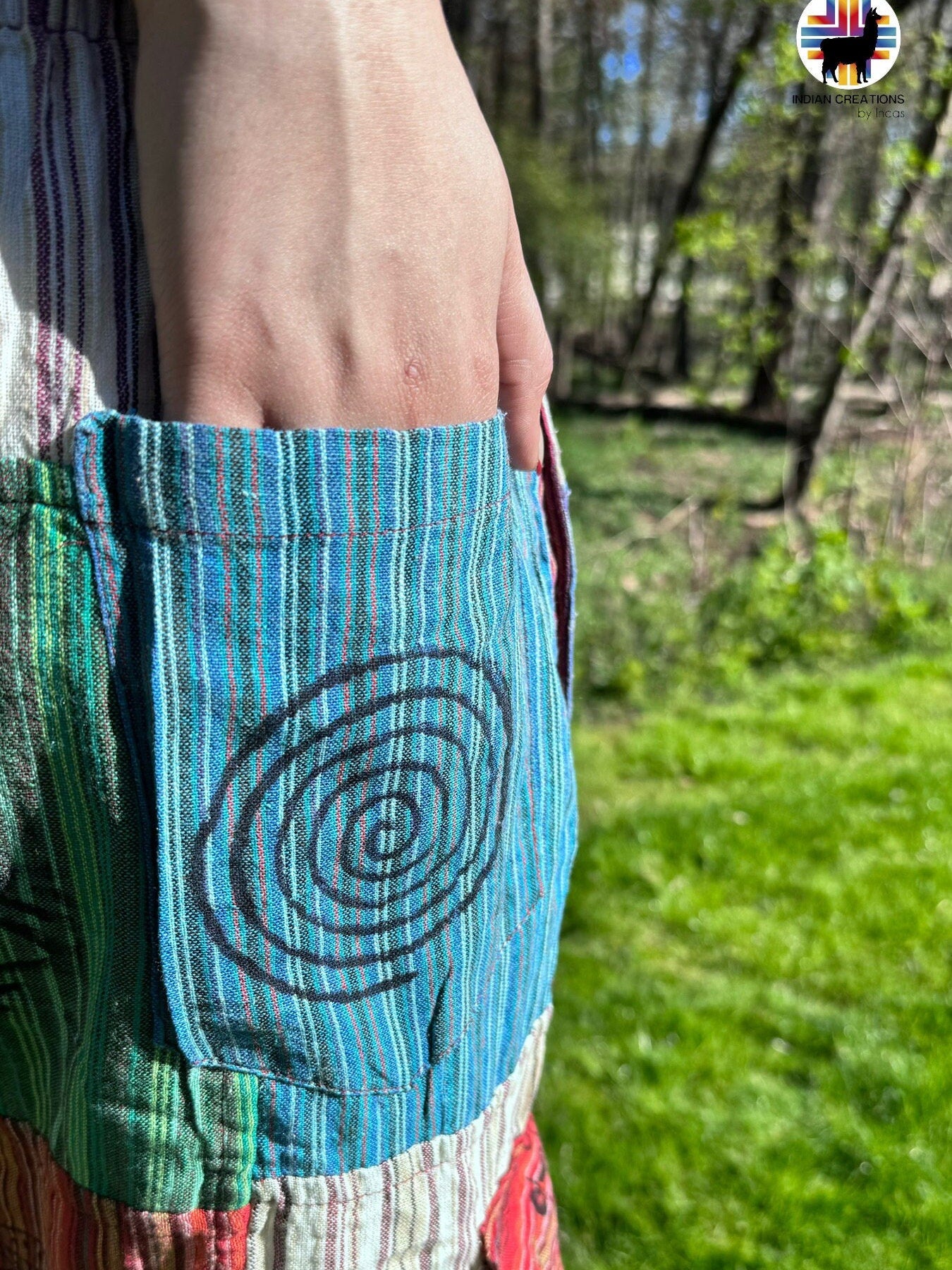 Hippie Style Pants. Active Wear Bohemian Style. Super Comfortable and Machine Washable. Gifts Ideas