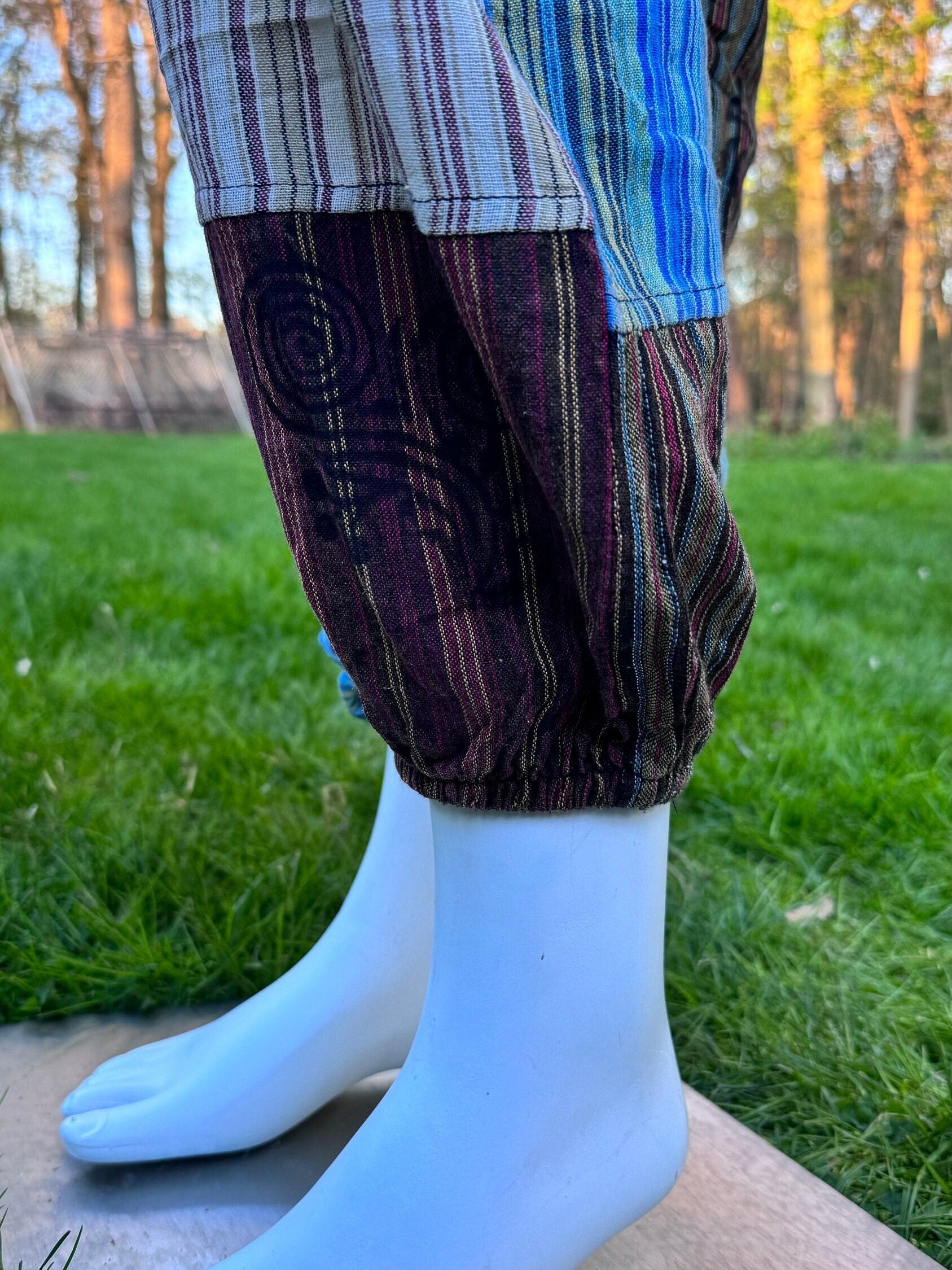 Hippie Style Pants. Active Wear Bohemian Style. Super Comfortable and Machine Washable. Gifts Ideas