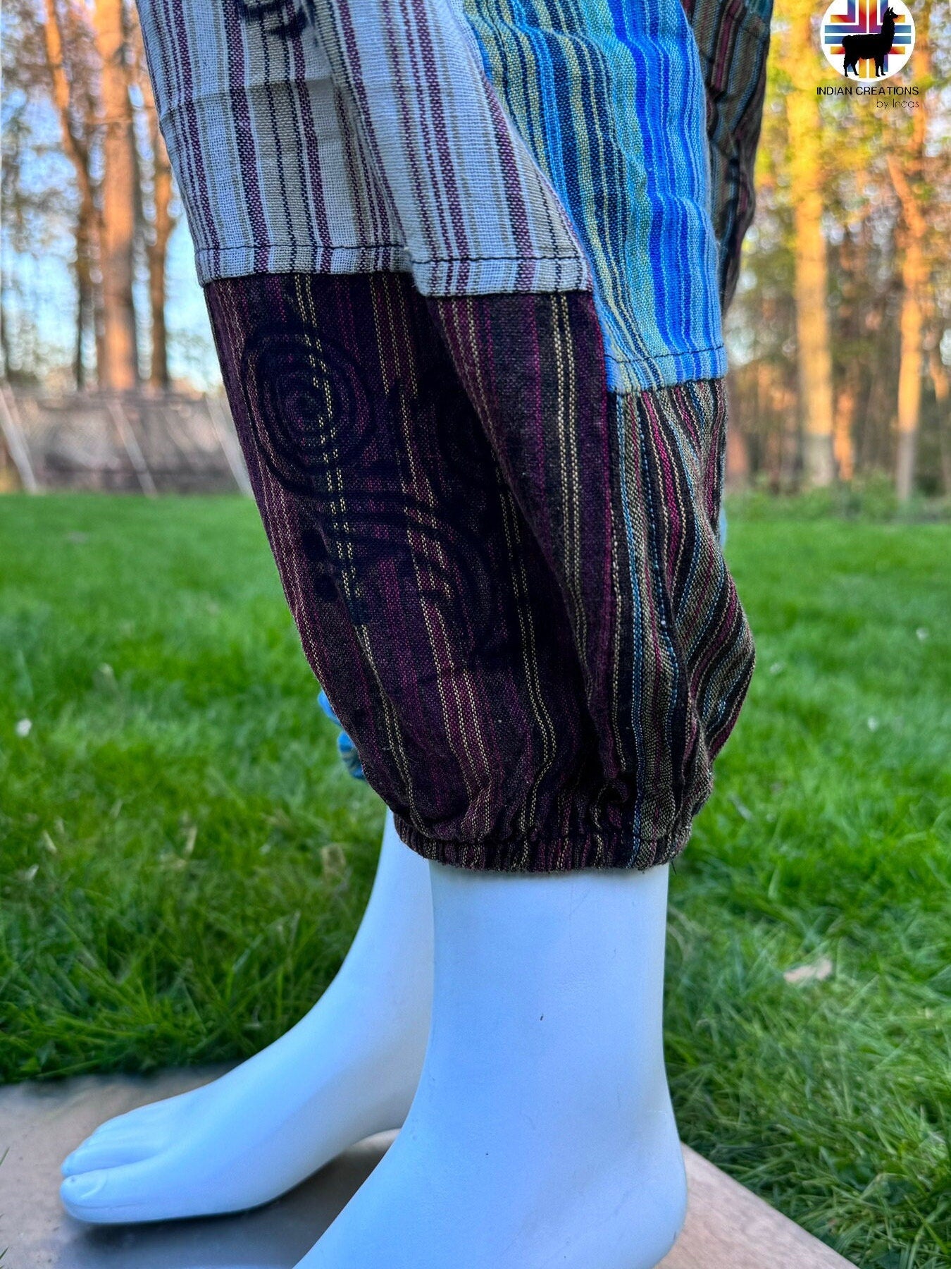 Hippie Style Pants.Size XL. Active Wear Bohemian Style. Super Comfortable and Machine Washable. Gifts Ideas