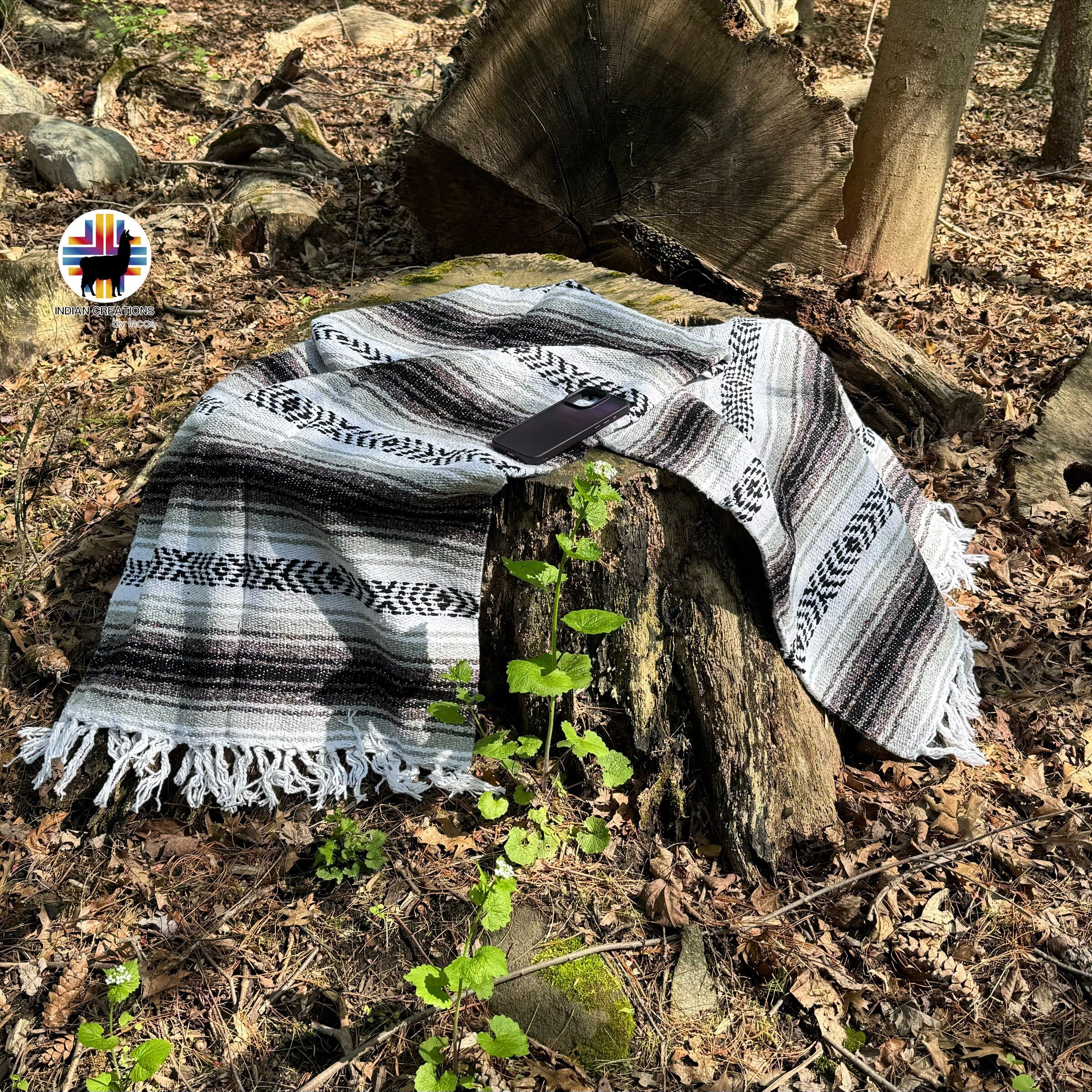 Handmade Mexican Blankets| Yoga Blankets | Handwoven falsa Blankets | Southwest Blankets | FREE SHIPPING!!