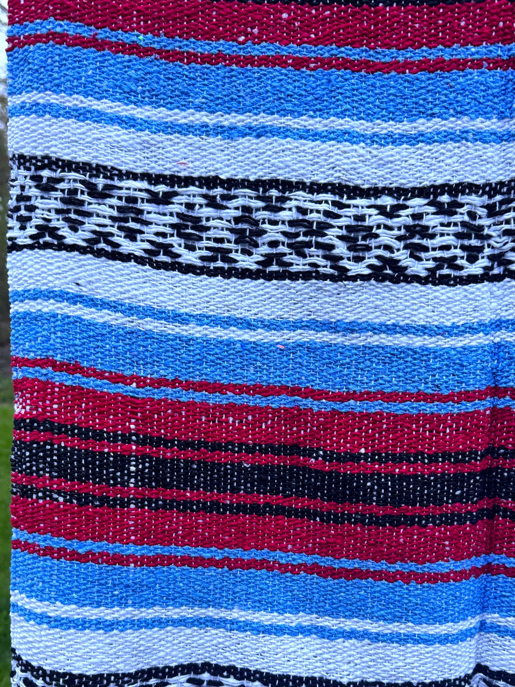 Handmade Mexican blankets| Yoga blankets| Handwoven falsa blanket| Southwest Blanket| FREE shipping!!