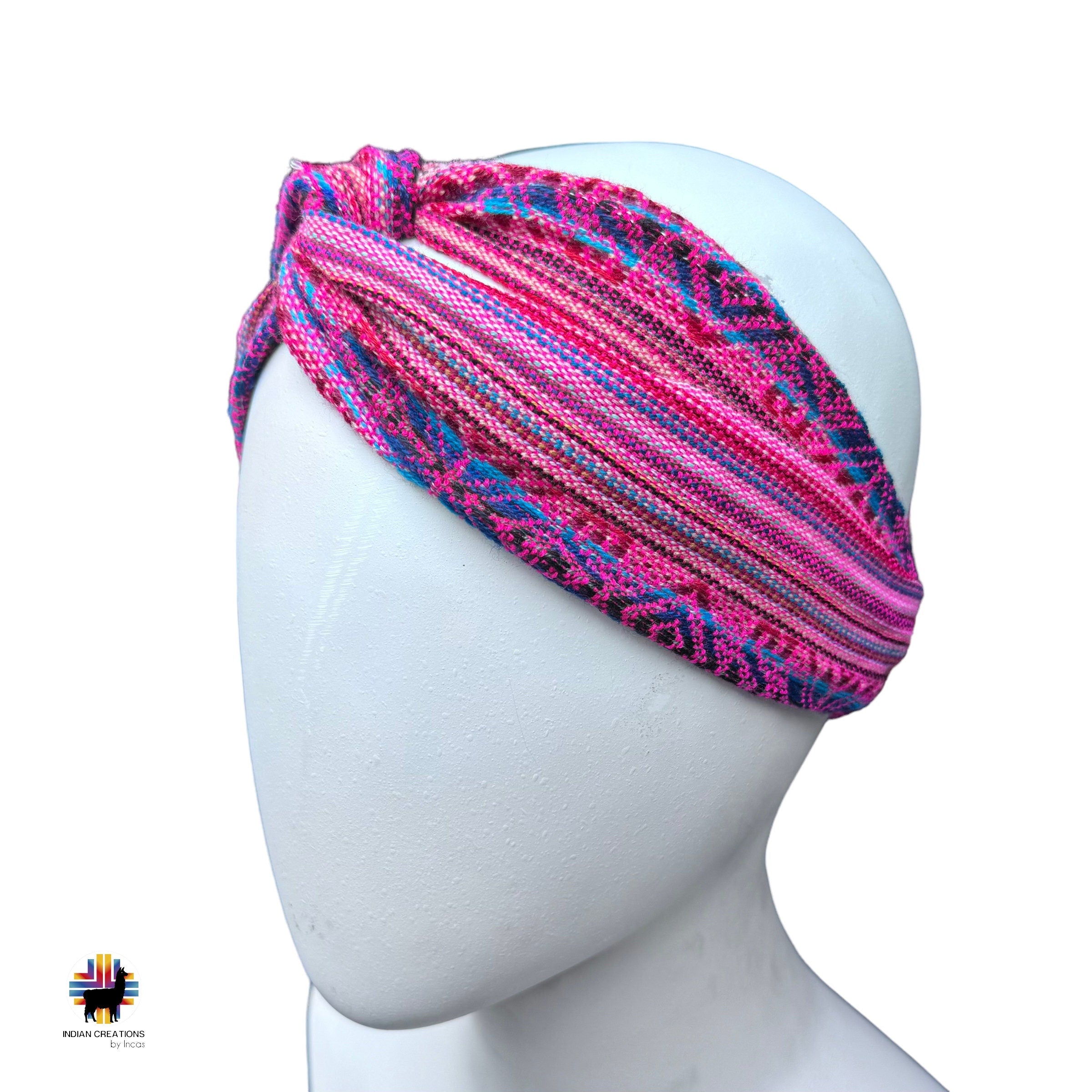 Handmade Headband. Boho Yoga Headband. Wide, Soft and Stretchy. Unisex. Handmade, colorful and comfortable. Gift Ideas