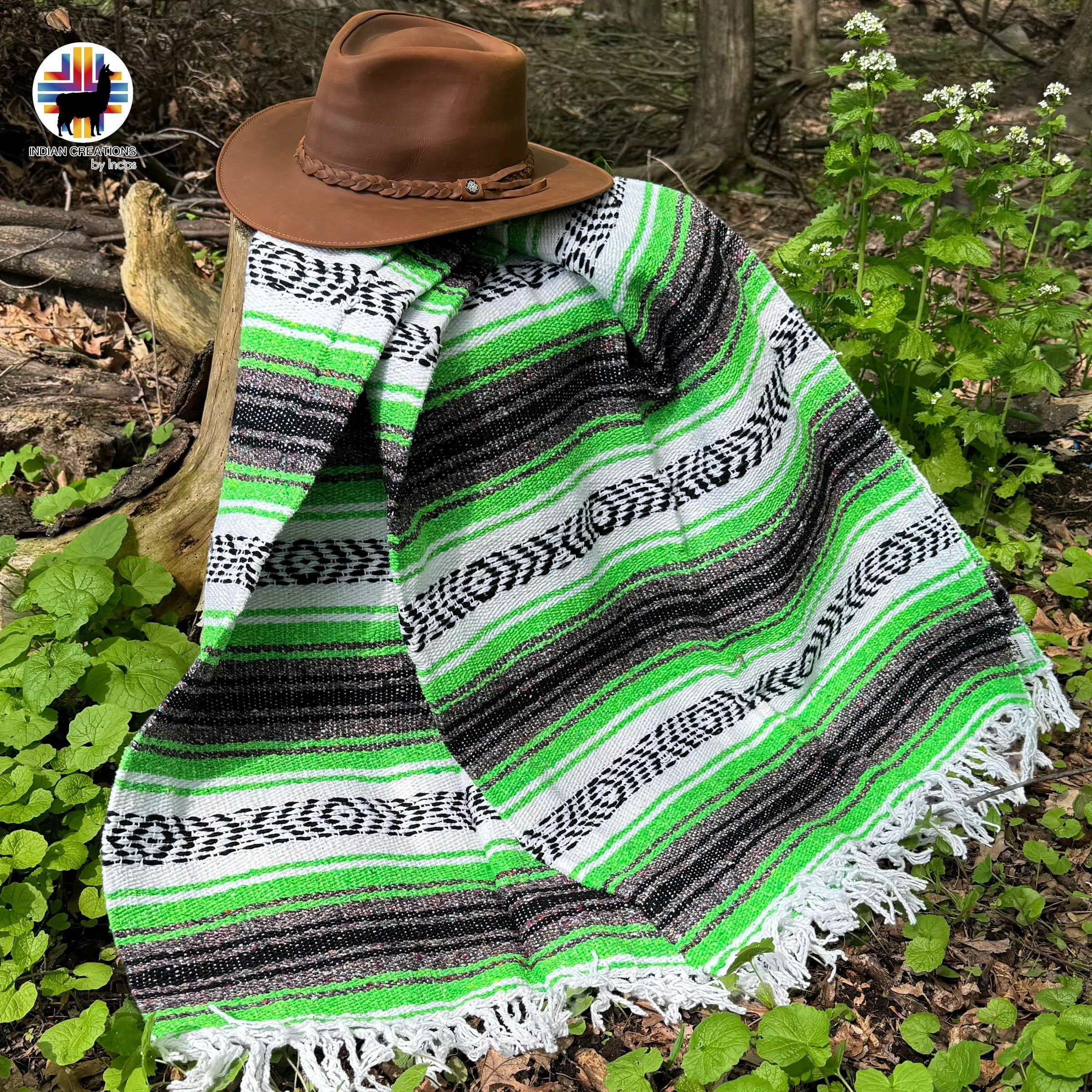Handmade Mexican Blankets| Yoga Blankets | Handwoven falsa Blankets | Southwest Blankets | FREE SHIPPING!!
