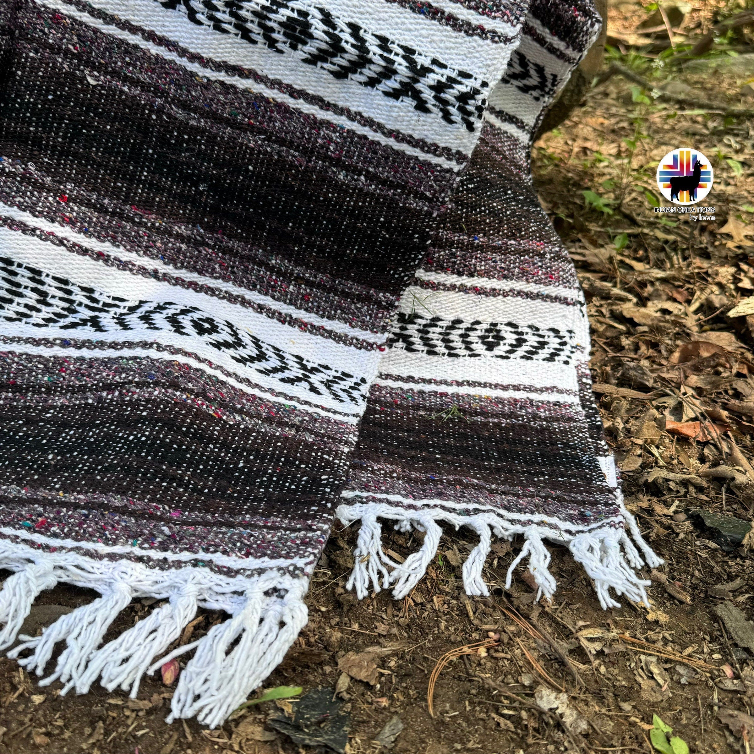 Handmade Mexican Blankets| Yoga Blankets | Handwoven falsa Blankets | Southwest Blankets | FREE SHIPPING!!
