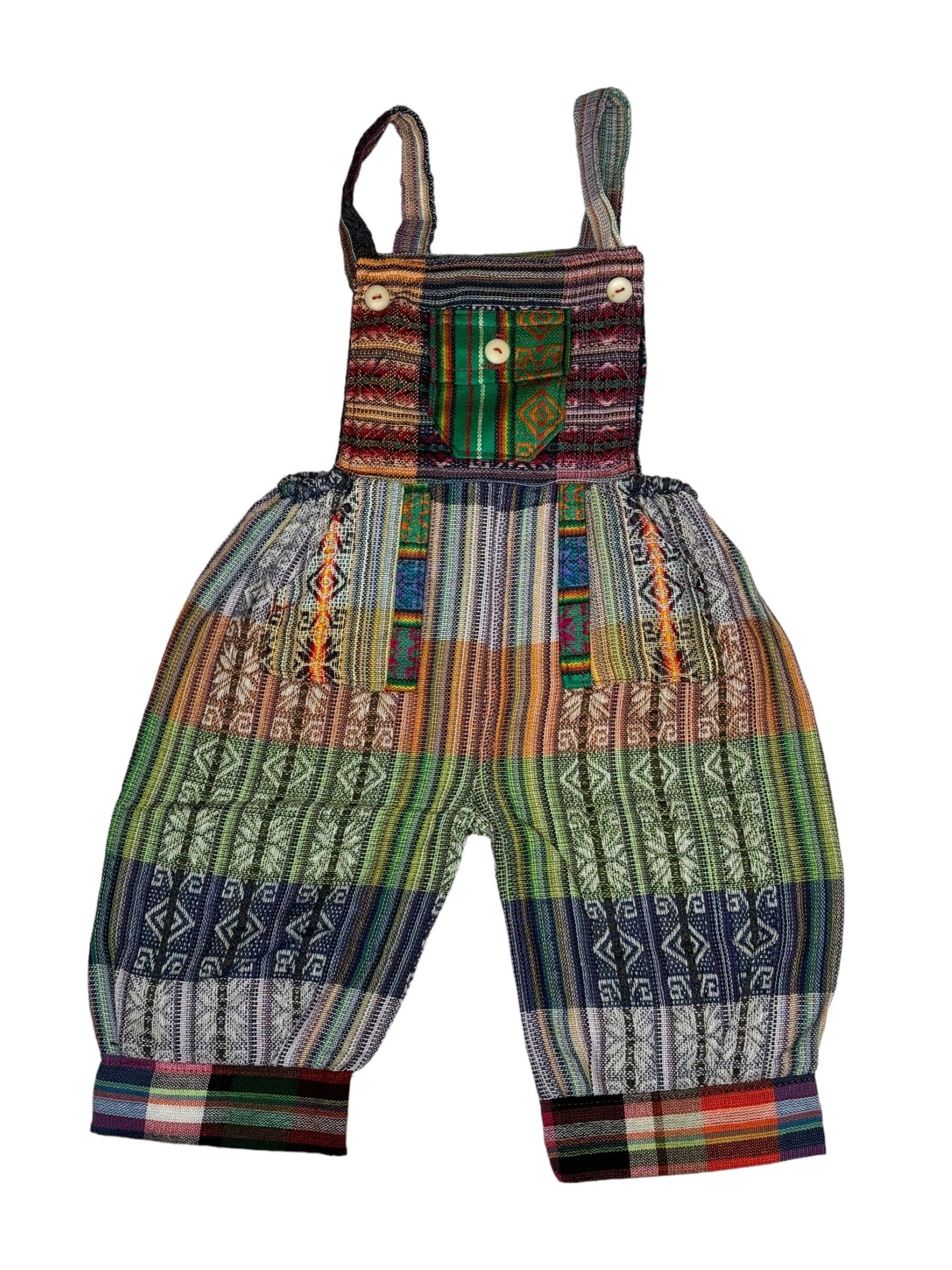 Boho Overalls, Handmade Cotton Overall,  Handmade Romper, Hipster Overalls, Children's  Jumpsuit, SIZE 6  Babyshower gift, FREE SHIPPING