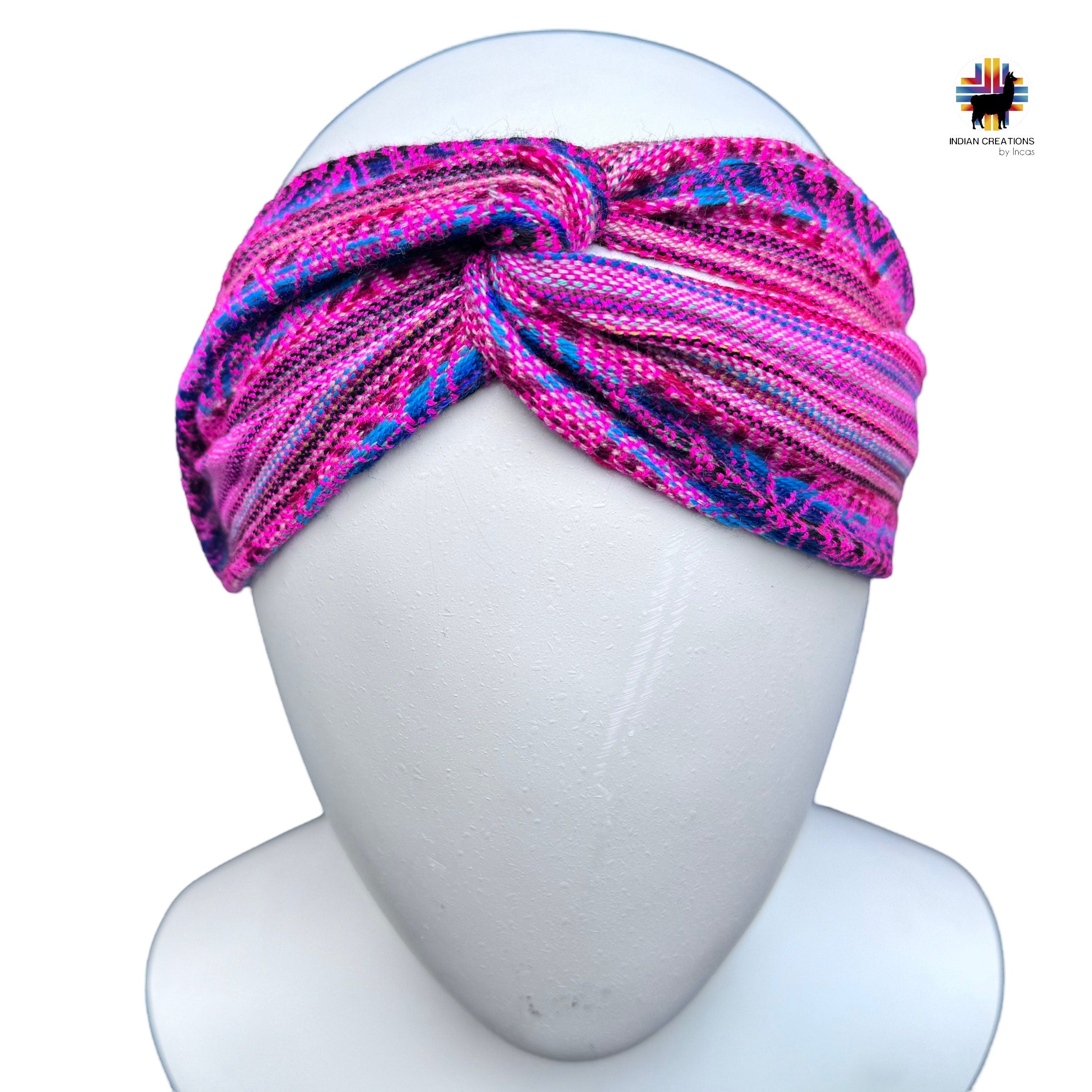 Handmade Headband. Boho Yoga Headband. Wide, Soft and Stretchy. Unisex. Handmade, colorful and comfortable. Gift Ideas
