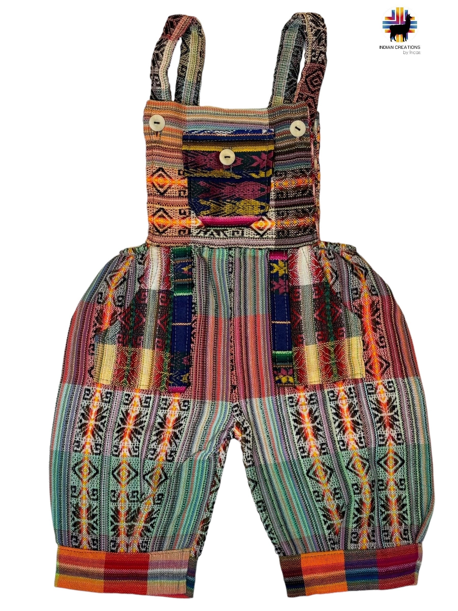 Boho Overalls, Handmade Cotton Overall,  Handmade Romper, Hipster Overalls, Children's  Jumpsuit, SIZE 4  Babyshower gift, FREE SHIPPING