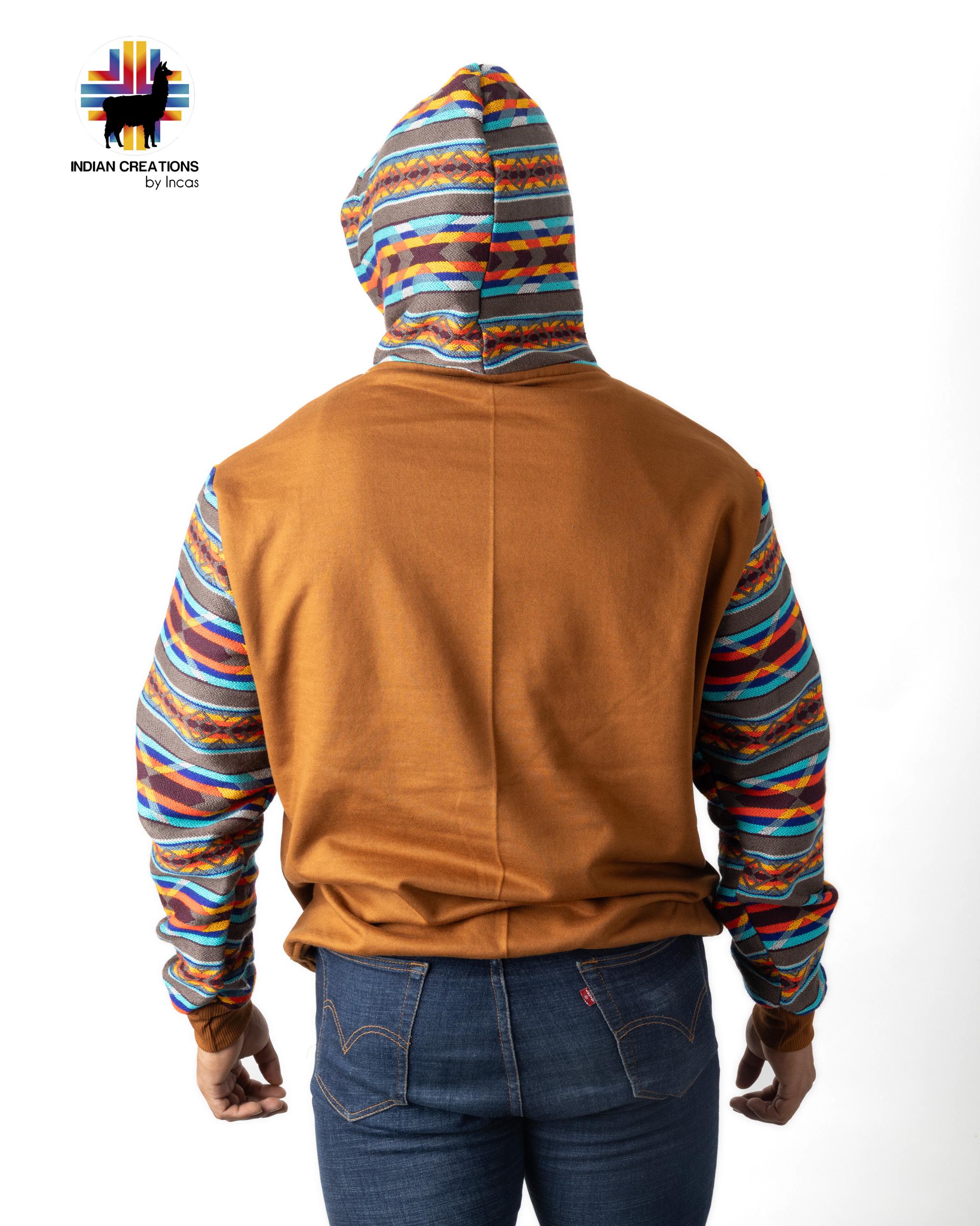 Handmade Hoodie. Handcrafted by Indigenous Hands. Super Soft with Hood. Unisex. Machine Washable. FREE SHIPPING! Gift Ideas