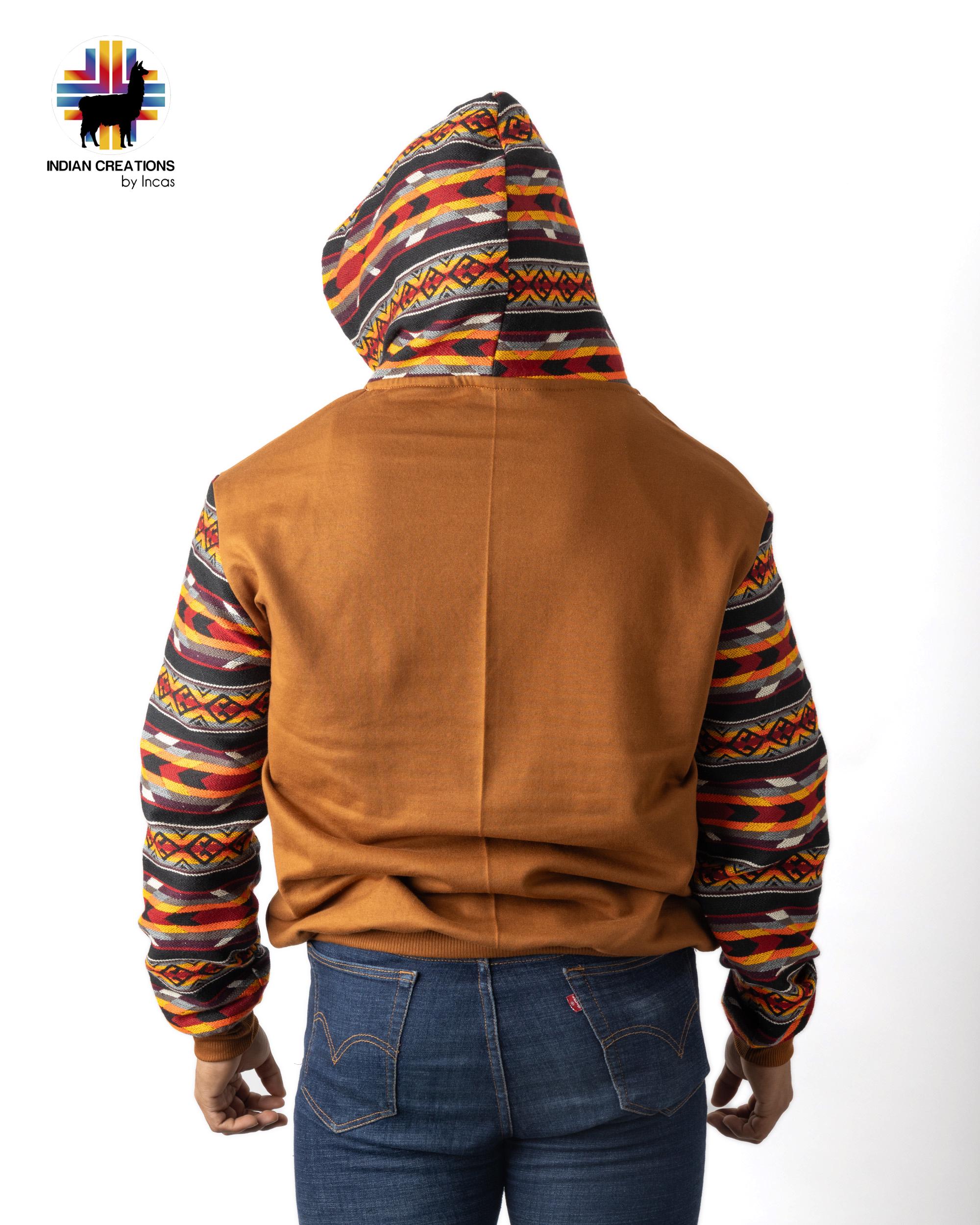 Handmade Hoodie. Handcrafted by Indigenous Hands. Super Soft with Hood. Unisex. Machine Washable. FREE SHIPPING! Gift Ideas