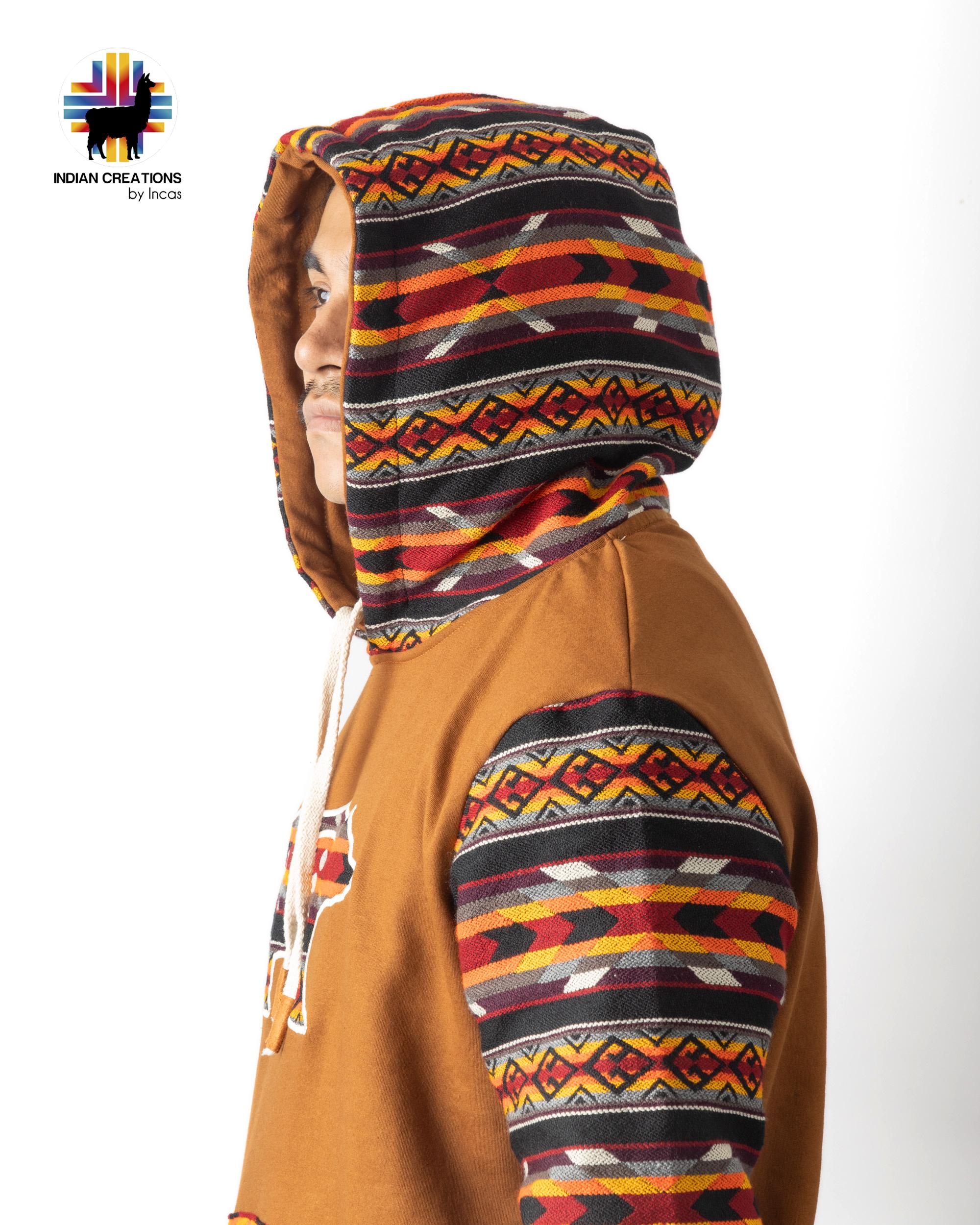 Handmade Hoodie. Handcrafted by Indigenous Hands. Super Soft with Hood. Unisex. Machine Washable. FREE SHIPPING! Gift Ideas