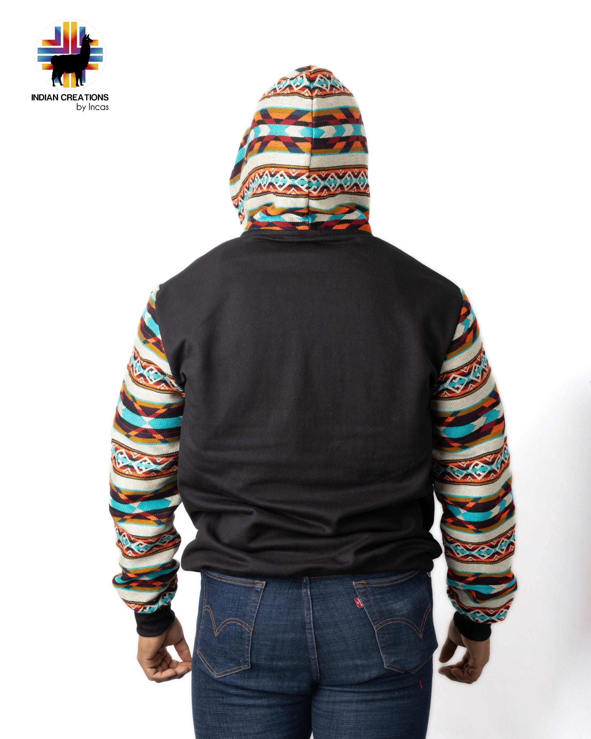 Handmade Hoodie. Handcrafted by Indigenous Hands. Super Soft with Hood. Unisex. Machine Washable. FREE SHIPPING! Gift Ideas
