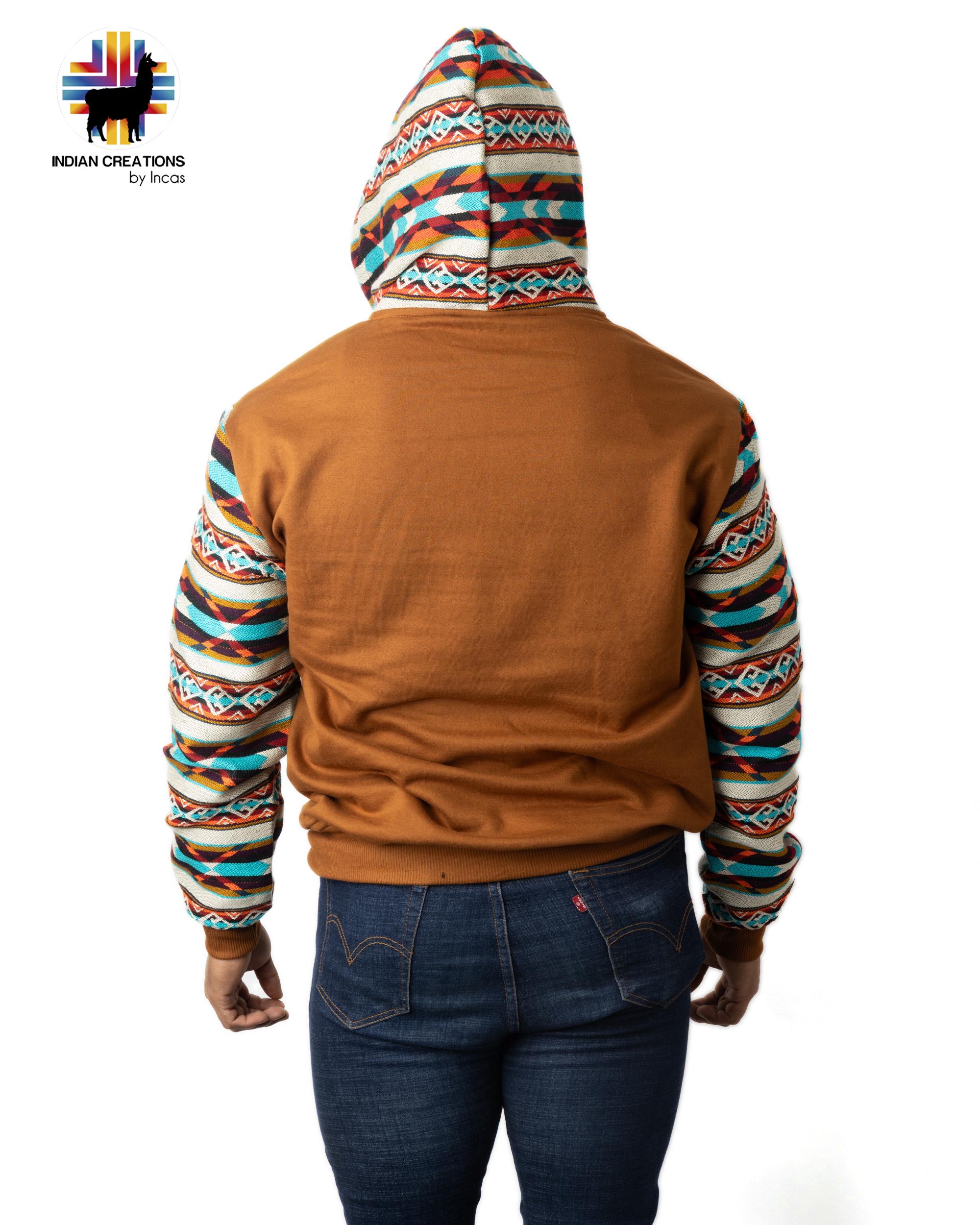 Handmade Hoodie. Handcrafted by Indigenous Hands. Super Soft with Hood. Unisex. Machine Washable. FREE SHIPPING! Gift Ideas