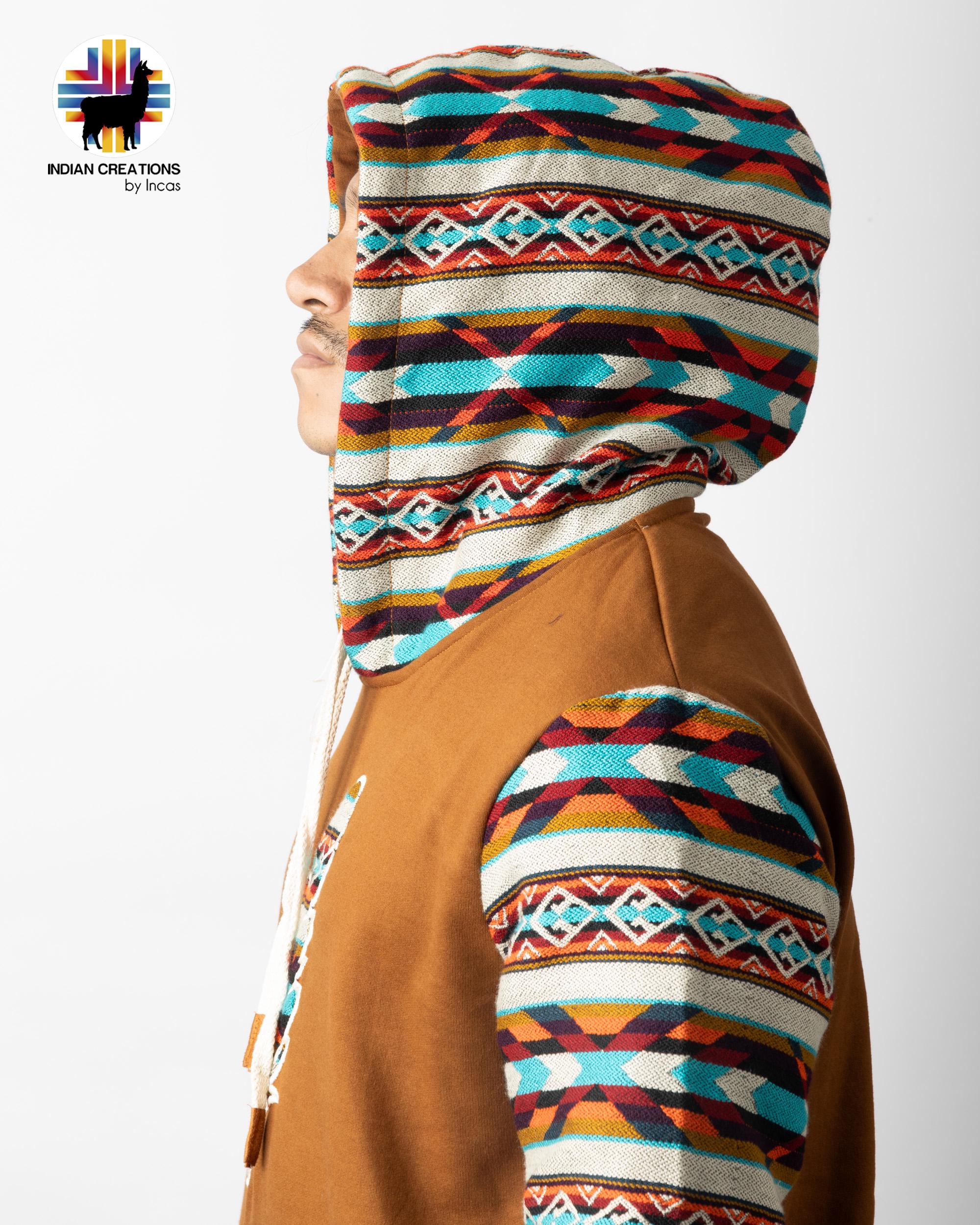 Handmade Hoodie. Handcrafted by Indigenous Hands. Super Soft with Hood. Unisex. Machine Washable. FREE SHIPPING! Gift Ideas