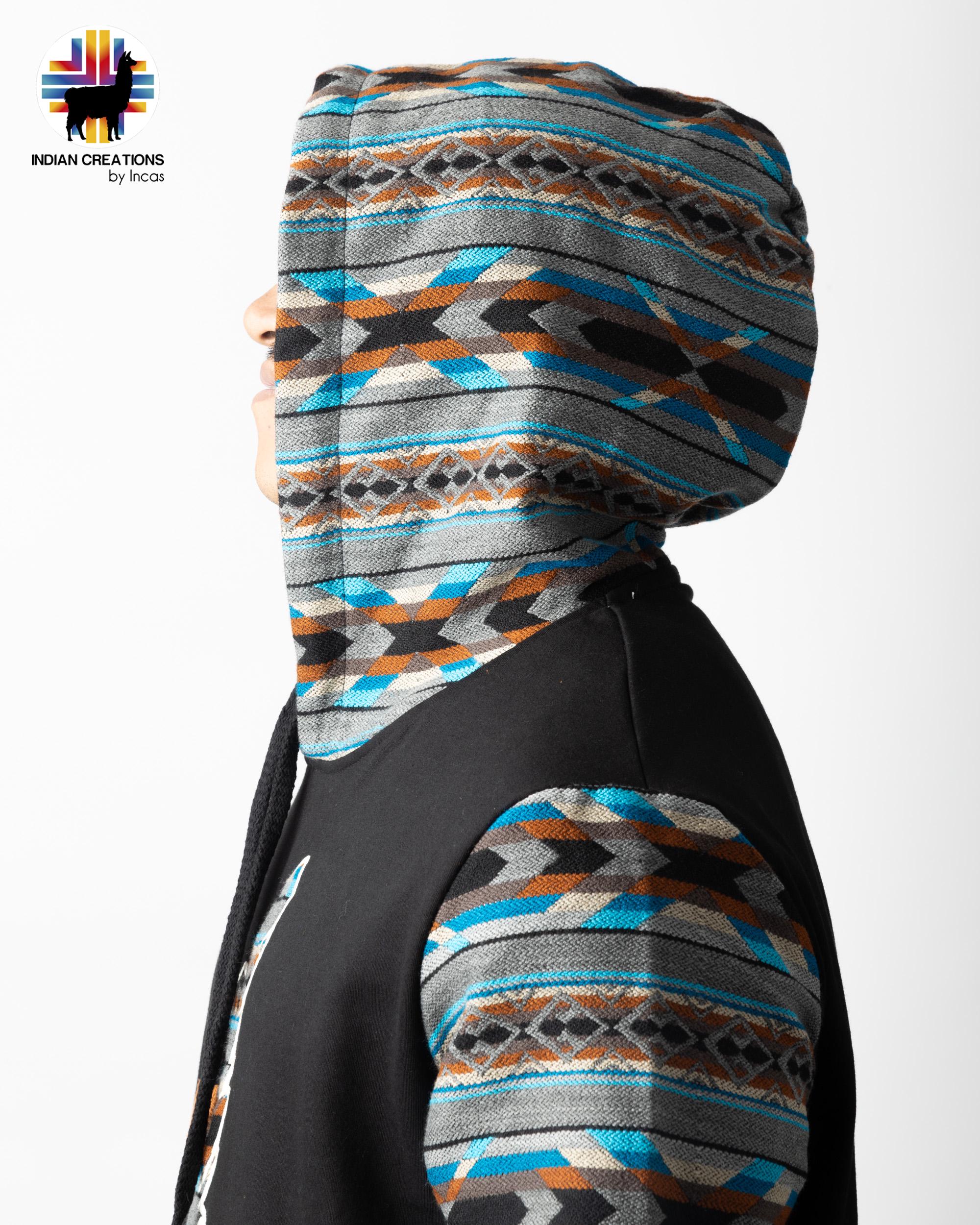 Handmade Hoodie. Handcrafted by Indigenous Hands. Machine Washable. Free Shipping! GIFT IDEAS