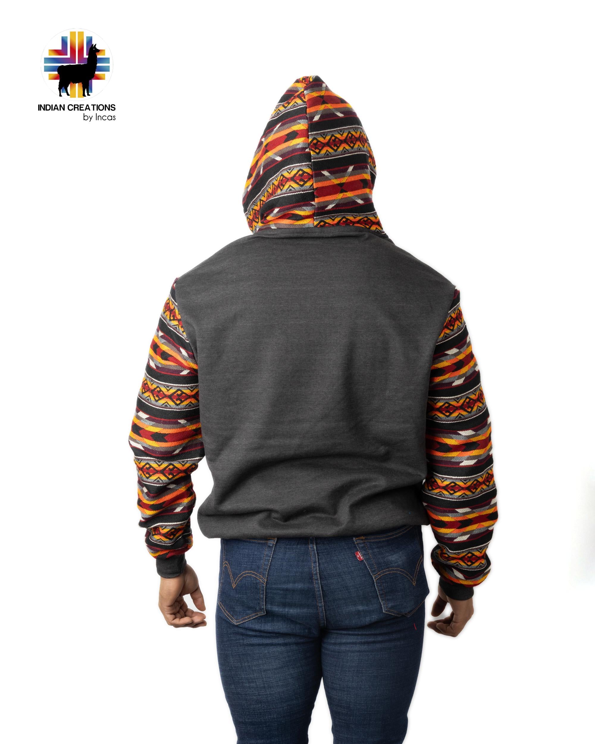 Handmade Hoodie. Handcrafted by Indigenous Hands. Super Soft with Hood. Unisex. Machine Washable. FREE SHIPPING! Gift Ideas