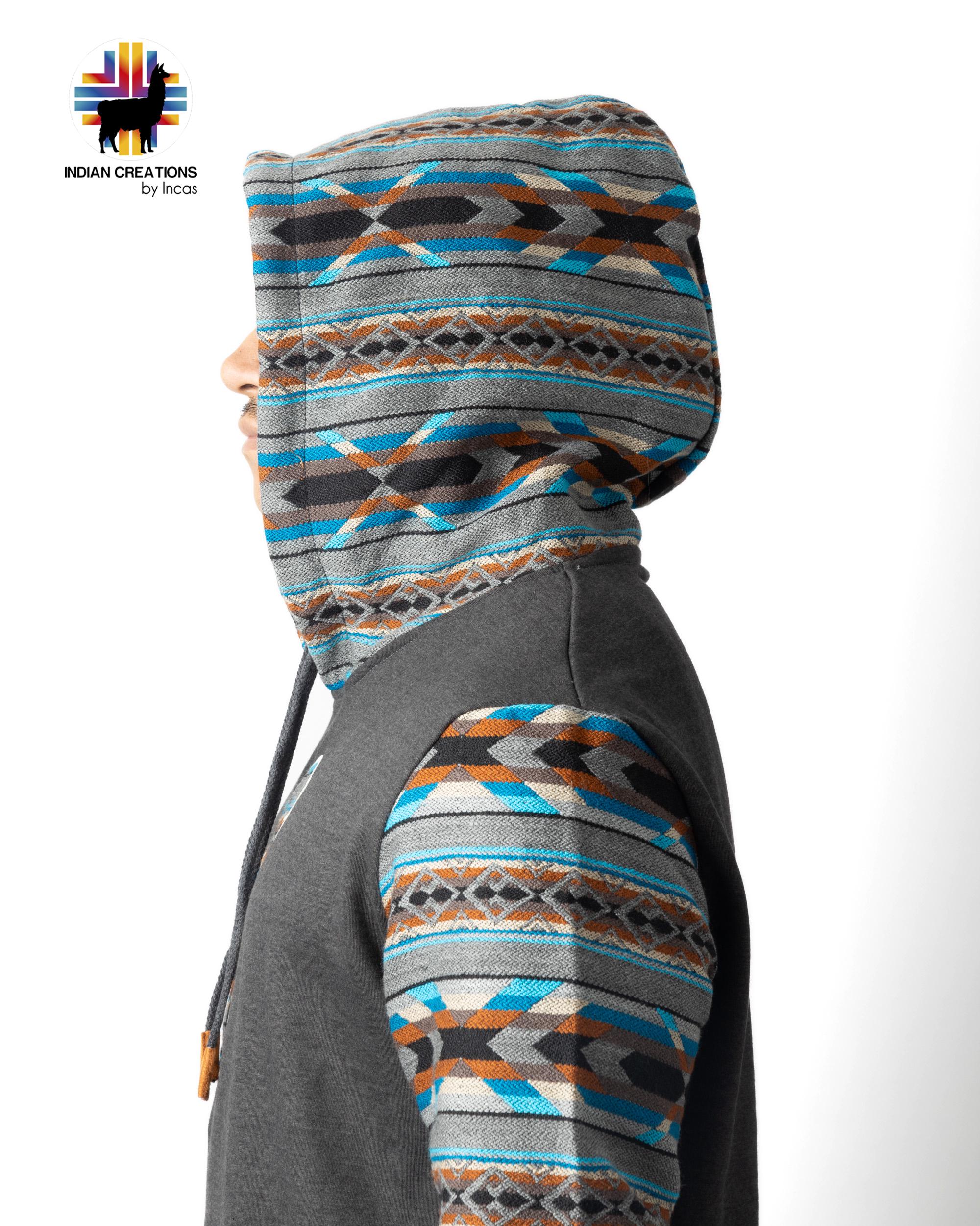 Handmade Hoodie. Handcrafted by Indigenous Hands. Super Soft with Hood. Unisex. Machine Washable. FREE SHIPPING! Gift Ideas