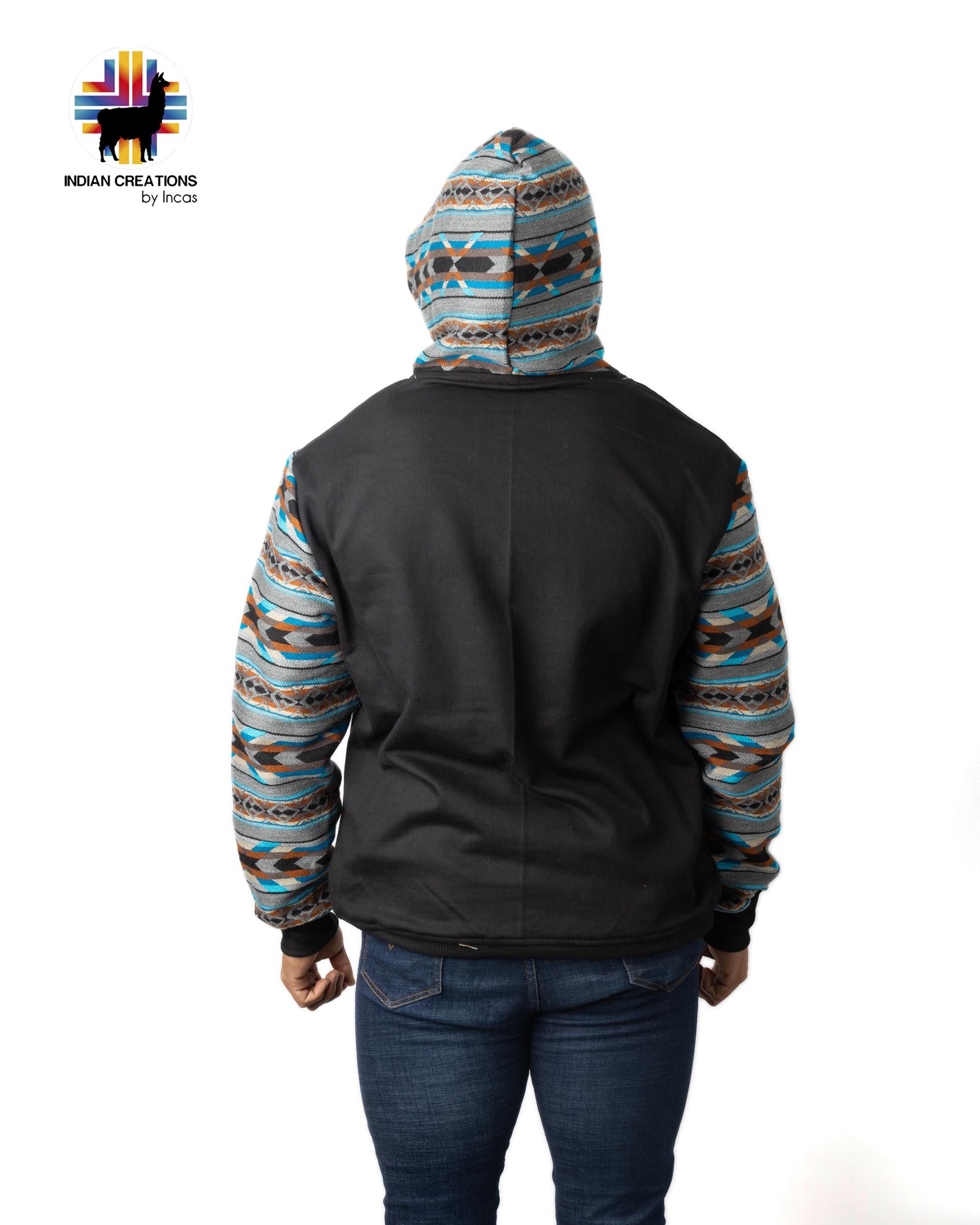 Handmade Hoodie. Handcrafted by Indigenous Hands. Machine Washable. Free Shipping! GIFT IDEAS