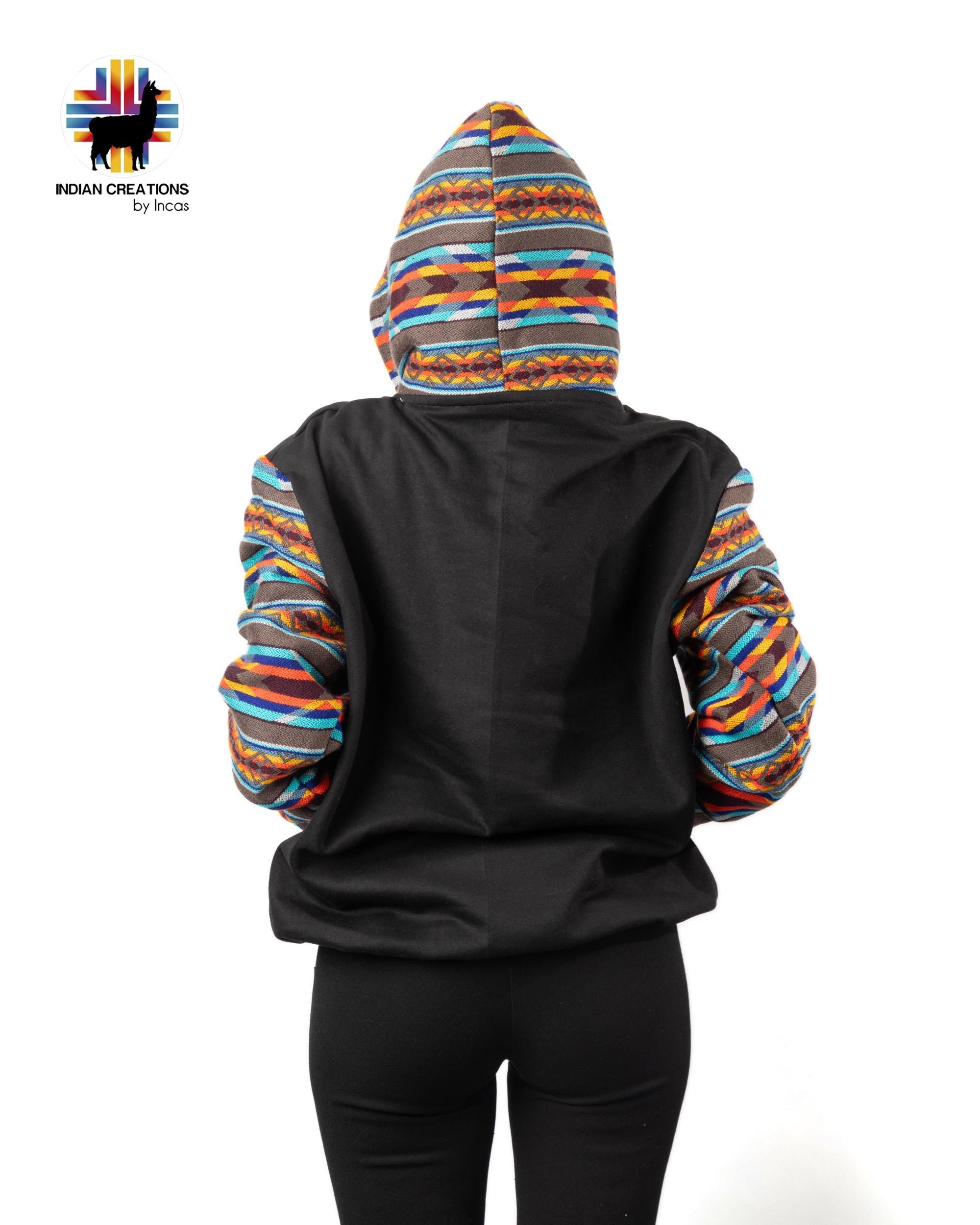 Handmade Hoodie. Handcrafted by Indigenous Hands. Super Soft with Hood. Unisex. Machine Washable. FREE SHIPPING! Gift Ideas