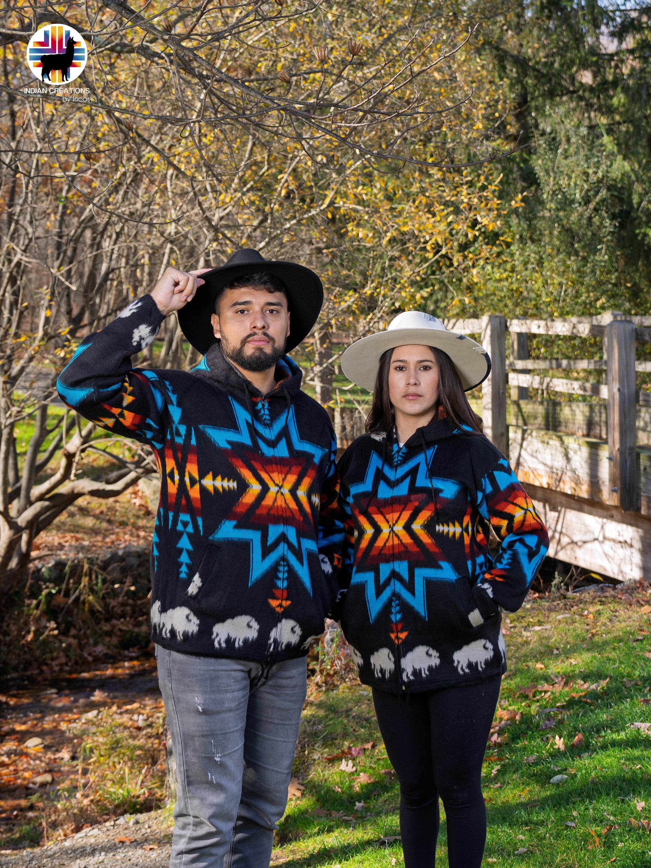 Superbells Handmade Alpaca Wool Jacket. Crafted by Indigenous Hands.