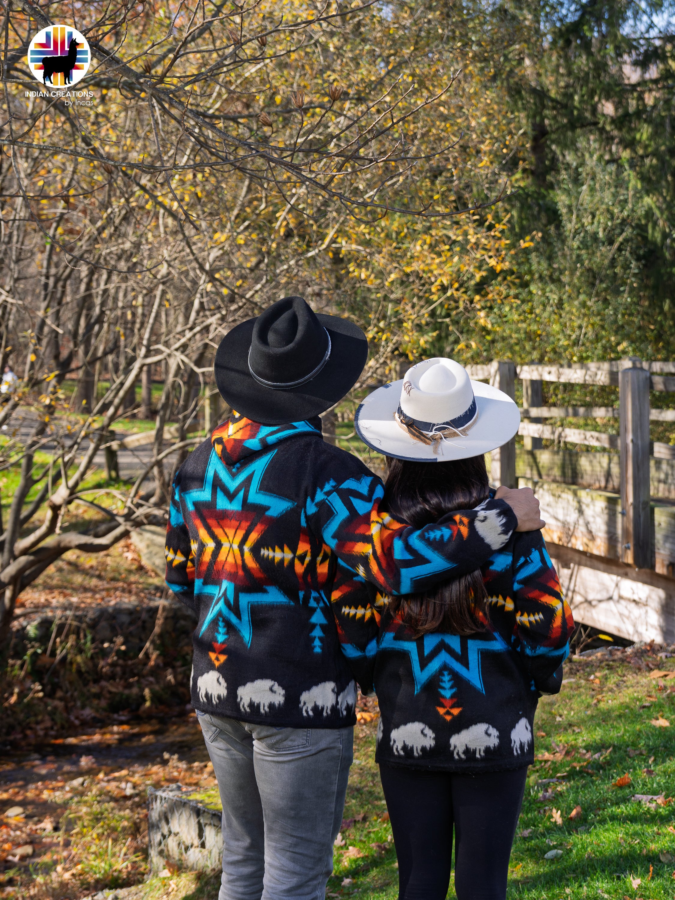Superbells Handmade Alpaca Wool Jacket. Crafted by Indigenous Hands.