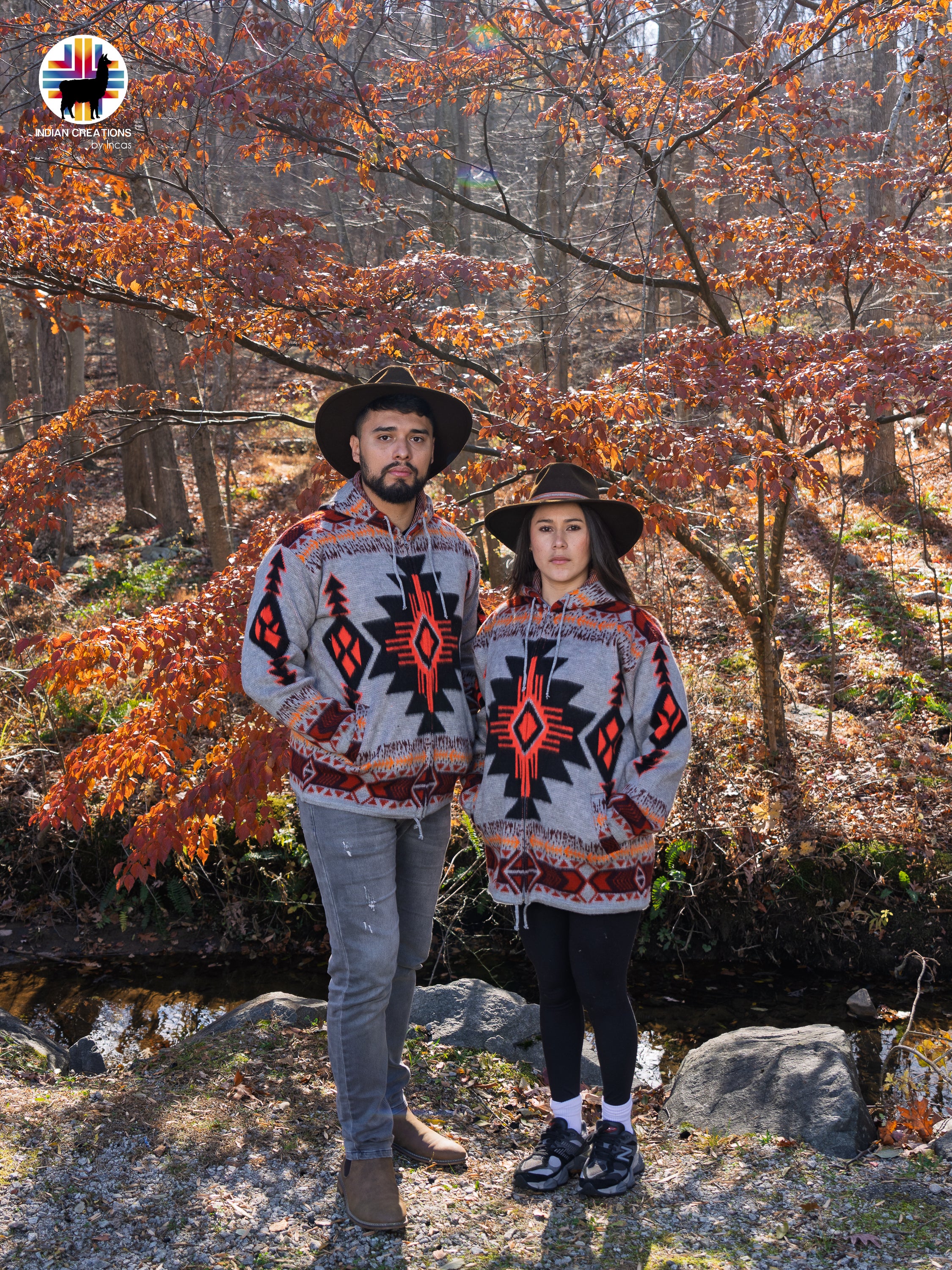 Sneezeweed Handmade Alpaca Wool Jacket. Crafted by Indigenous Hands.