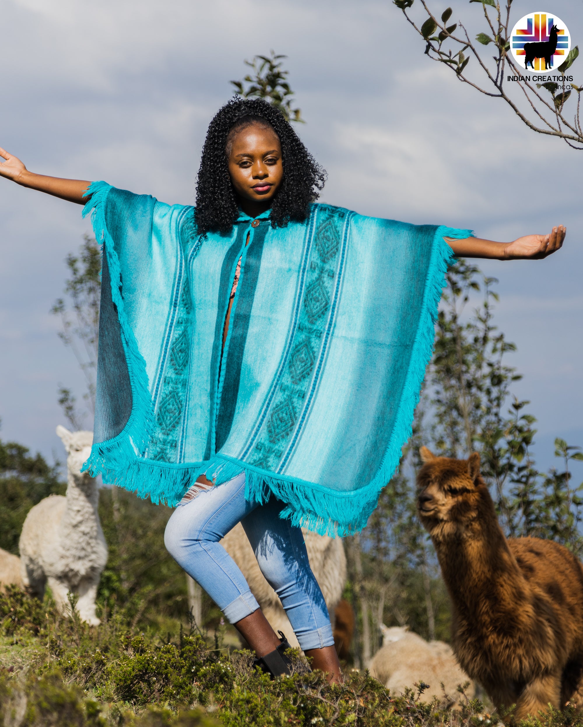 Baby Alpaca Poncho