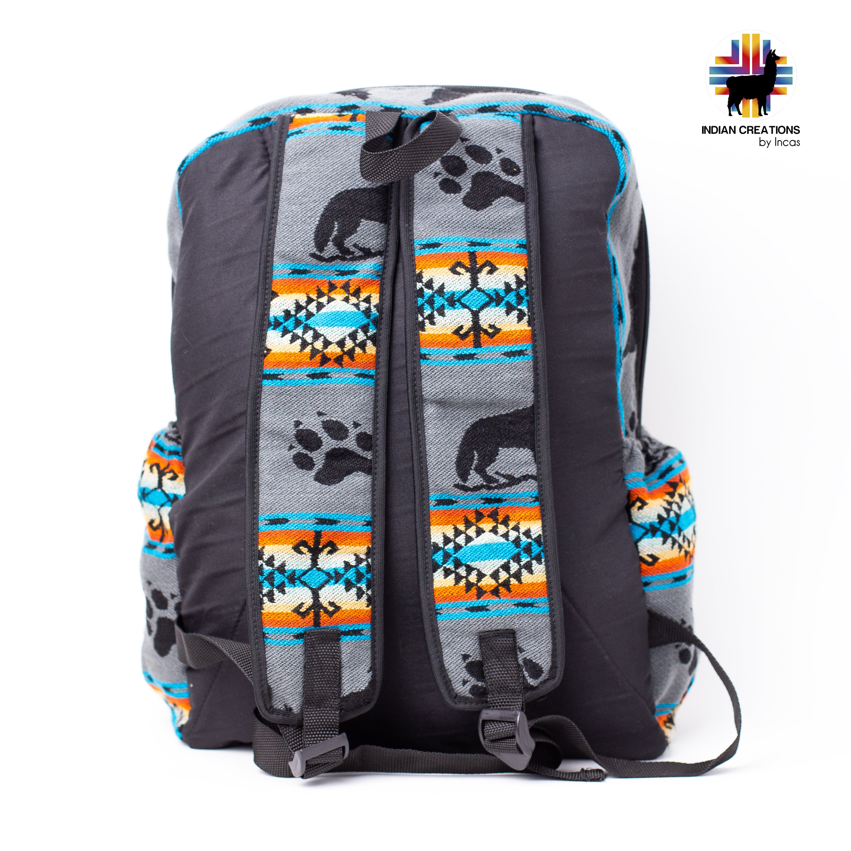 Gray Wolf Spirit Handmade Backpack