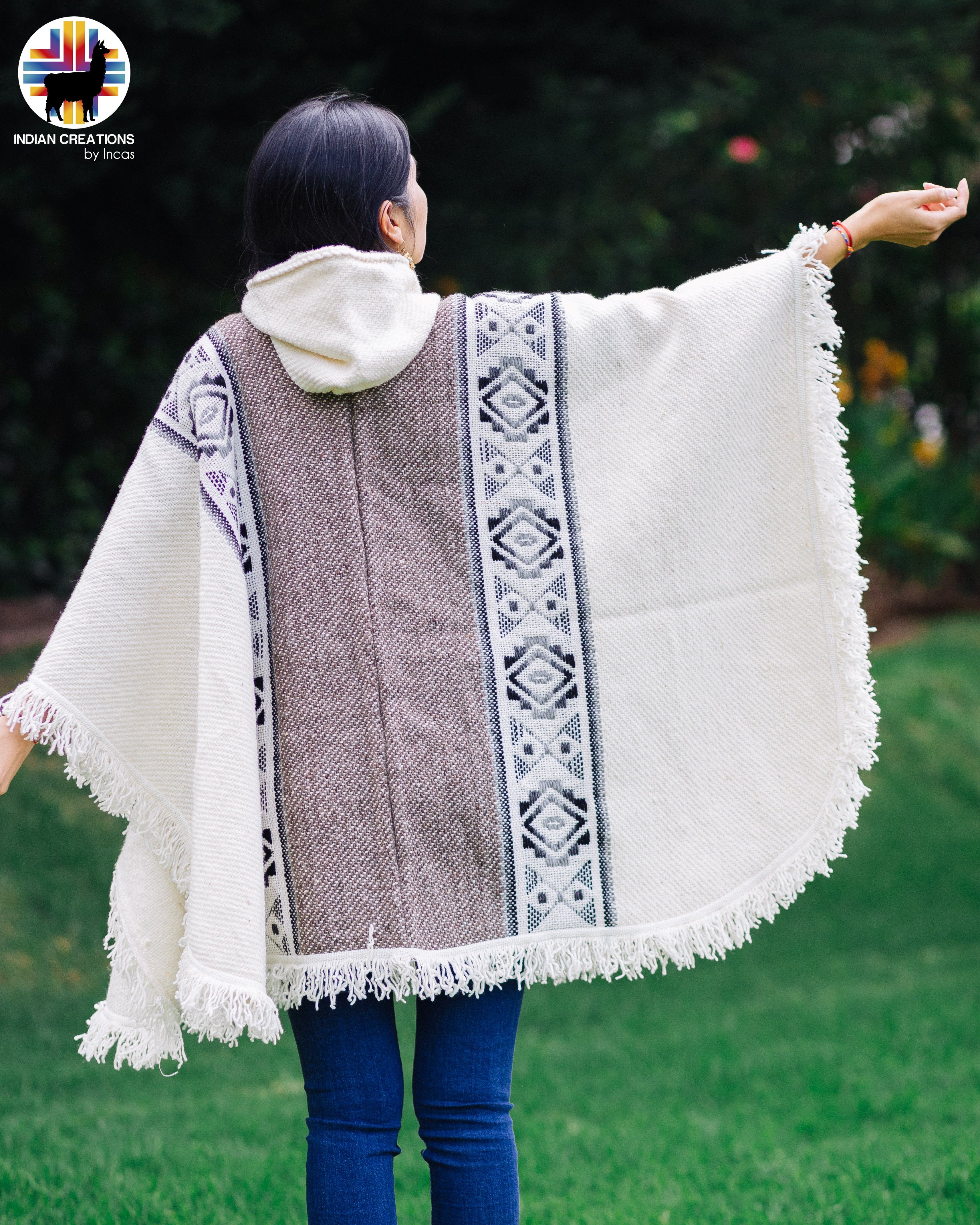 Light Taupe Wool Cape